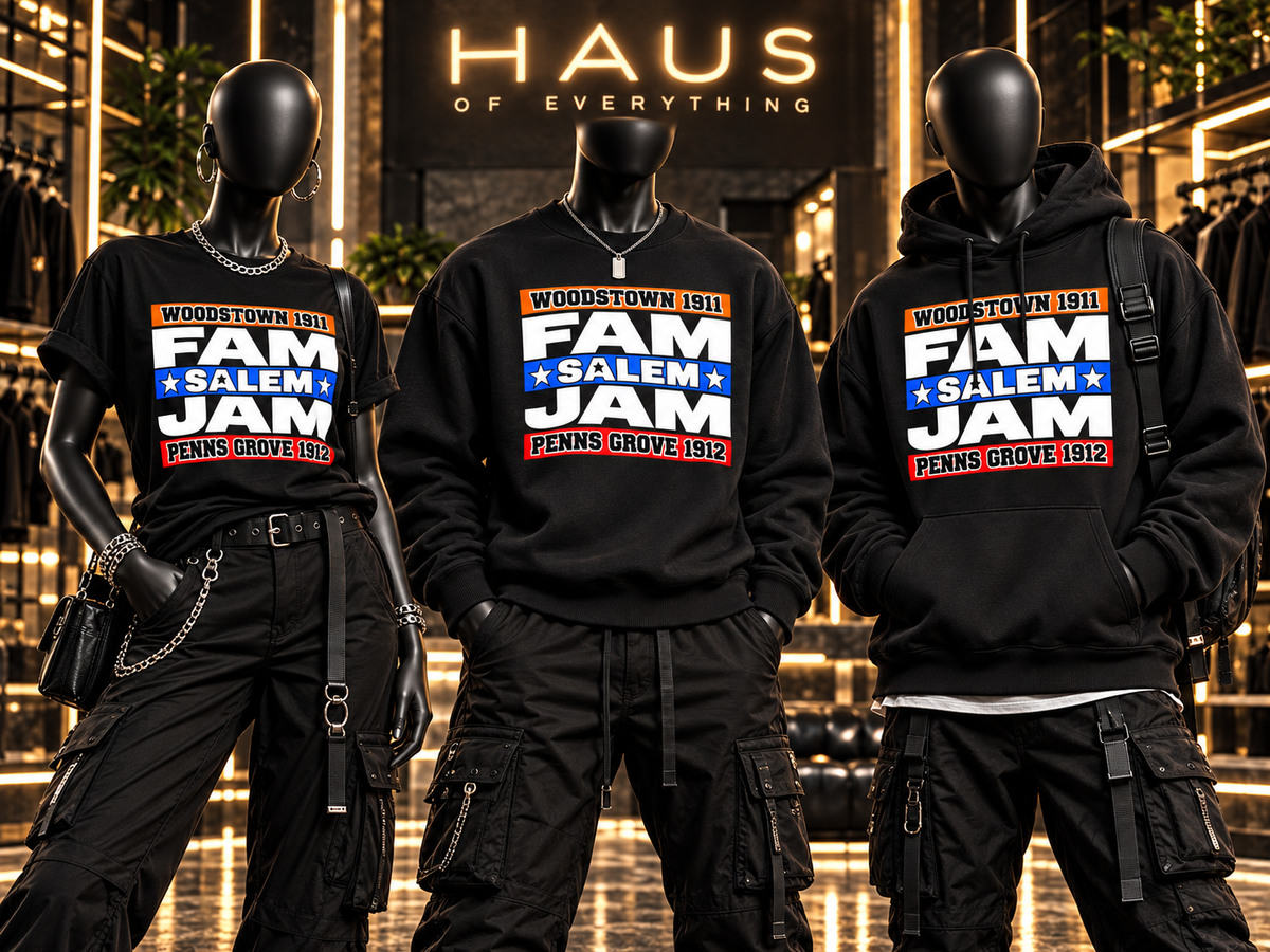 Woodstown, Salem & Penns Grove Fam Jam Graphic Apparel