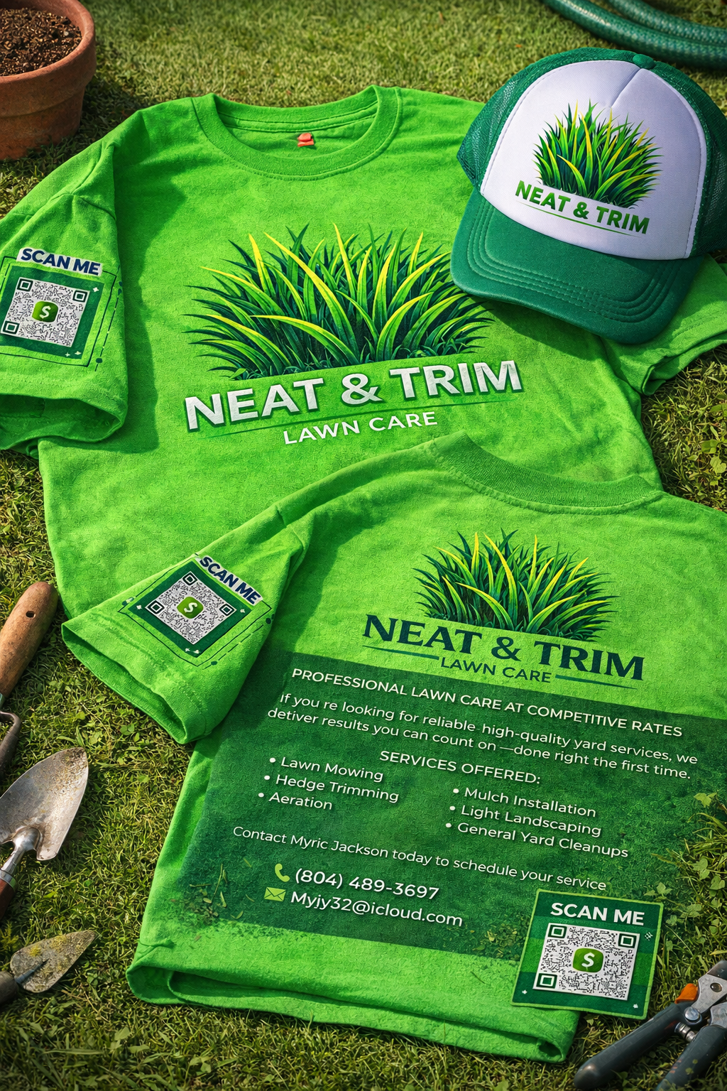Custom Business Apparel Packages by Printed Everything ππ¨οΈ
(with or without QR Code integration)