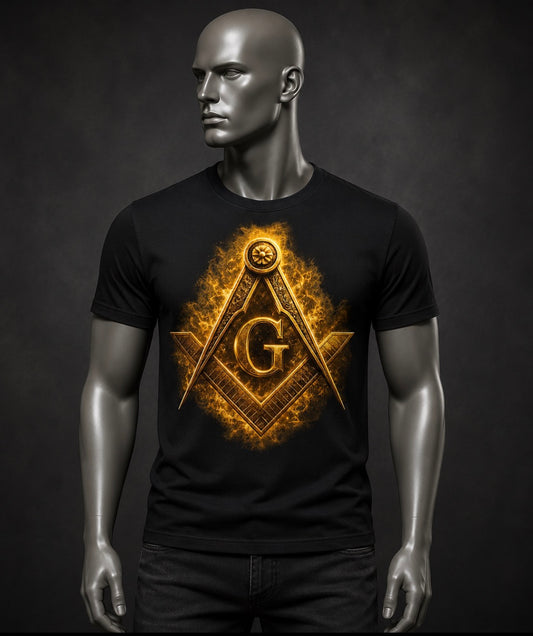 Custom Masonic T-Shirt | Add Lodge Details, Name & Number | Prince Hall Mason Apparel