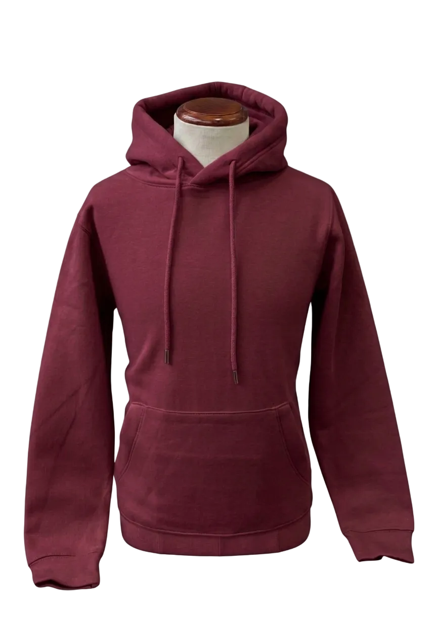 Unisex Heavyweight Pullover Hoodie – 450 GSM Cotton Blend Streetwear Sweatshirt