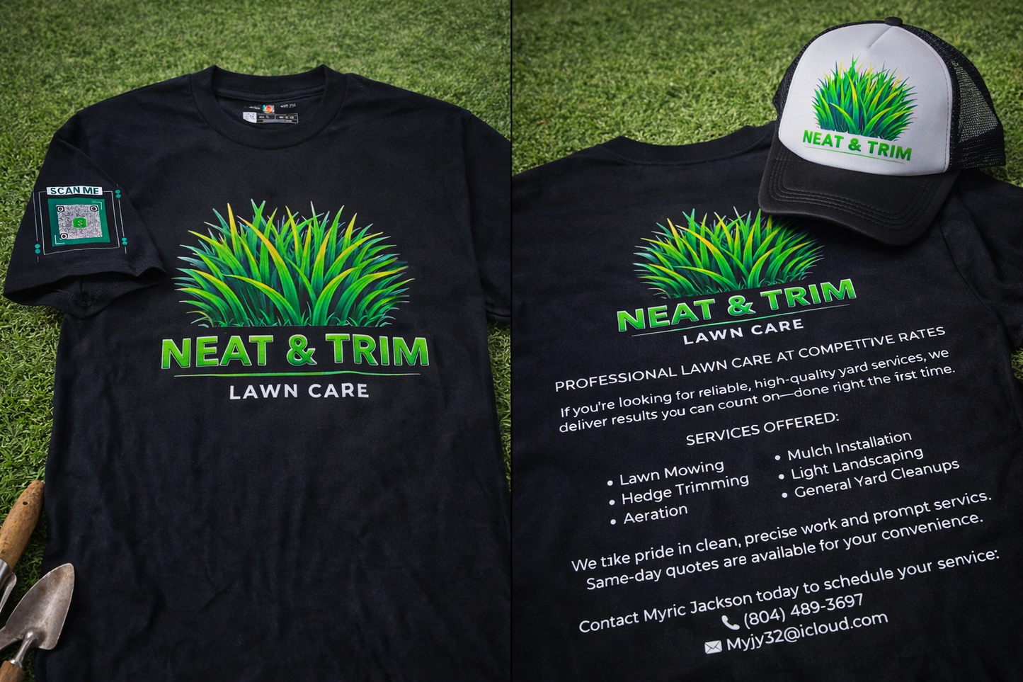 Custom Business Apparel Packages by Printed Everything 💕🖨️
(with or without QR Code integration)
