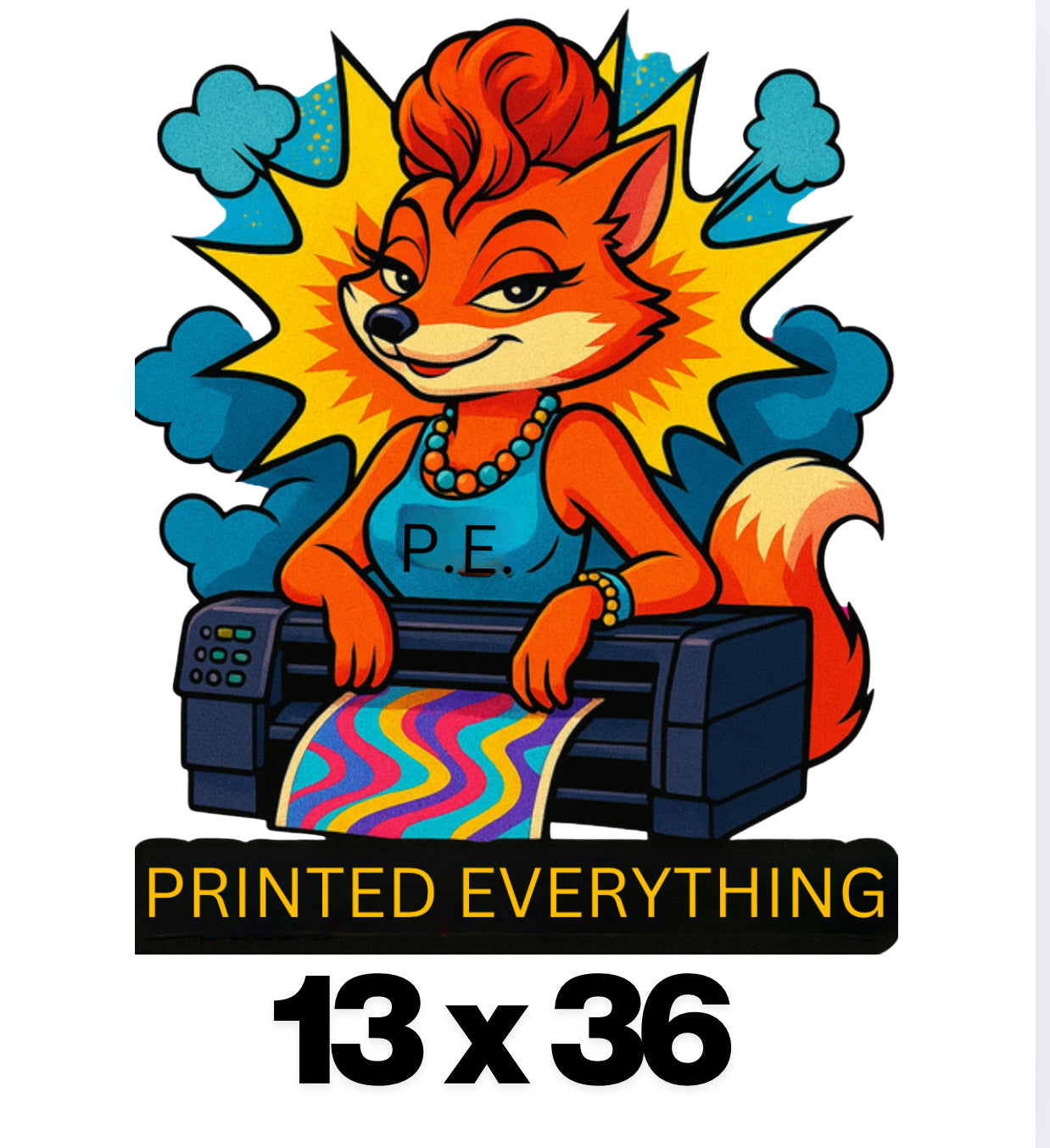 Build Your Own 13x36 in DTF Gang Sheet – Custom Upload & Print