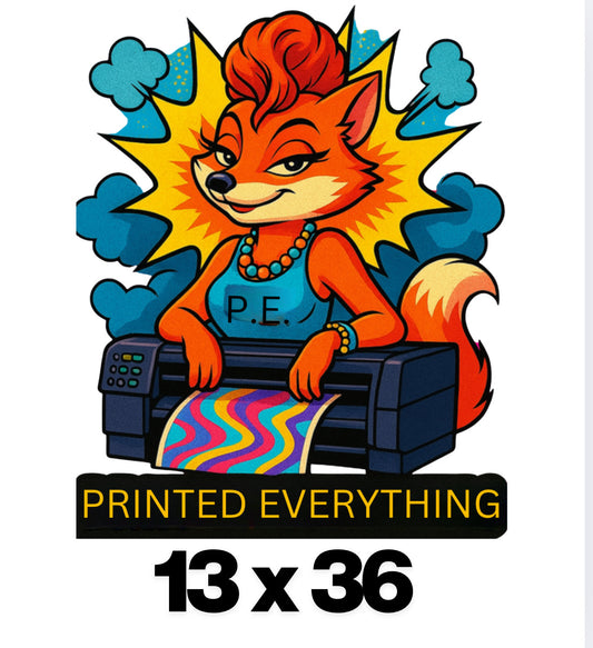 Build Your Own 13x36 in DTF Gang Sheet – Custom Upload & Print
