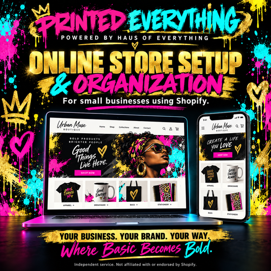 Store Setup & Organization Services for Shopify | Haus of Everything